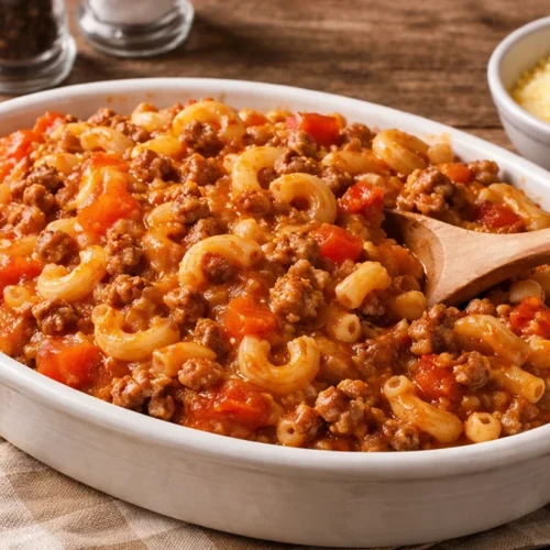 Oma’s macaroni recept volgens een klassiek recept van oma